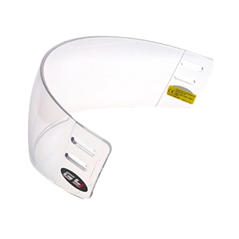 GY V300 Hockey Visor Ice Hockey Half Shield Visor Hockey Helmet Shield Clear Universal/CE Certified/Inside Anti-Fog/Anti-Scratch Outside