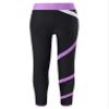 easyforever Kids Figure Skating Practice Pants Girl's Ice Skating Tights Leggings Training Competition Pants Purple 10 Years view 2