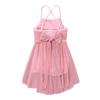 Fldy Kids Girls Shiny Sequins Ballet Tutu Dress Leotard Lyrical Latin Jazz Modern Dance Dress Gymnastics Costumes Pearl Pink 6 Years view 4