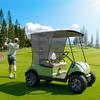10L0L Golf Cart Sun Shade Cover Fit Yamaha G29 Drive & Drive 2, Superior UV & Sun Heat Blocking, Encrypted Polyester Mesh Shield,Very Easy to Install-Black Colour view 1