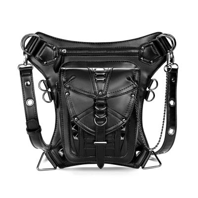 Sxdthy Waist Bag Multifunction Fanny Pack for Outdoors Workout Traveling Casual Running Hiking Cycling (Color : Black, Size : 17 * 21 * 10CM)