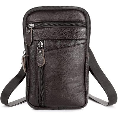 Sxdthy Fanny Packs, Fashion Waist Pack Belt Bags for Teen Girls with Multi-Pockets Adjustable Belts Pack (Color : Black, Size : 13x21x1cm)