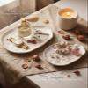 AISBUGUR Jewelry Dish Set of 2, Large Jewelry Tray for More Jewelry Ring Dish Jewelry Bowl with Beautiful Package and Greeting Card Perfect for Birthday Gifts for Women view 3