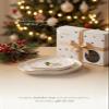 AISBUGUR Jewelry Dish Set of 2, Large Jewelry Tray for More Jewelry Ring Dish Jewelry Bowl with Beautiful Package and Greeting Card Perfect for Birthday Gifts for Women view 4