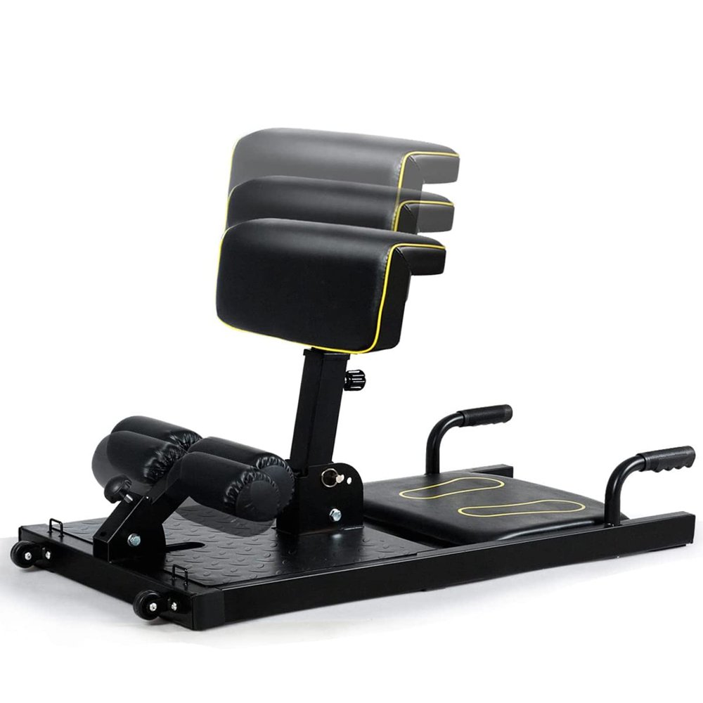 Sissy Squat Machine,SPORFIT Deep Squat Machine,Adjustable Leg Strength Training Machines,Multi-Function Equipment for Sit-up&Push-up&Plank Workout for Home Gym