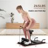 Sissy Squat Machine,SPORFIT Deep Squat Machine,Adjustable Leg Strength Training Machines,Multi-Function Equipment for Sit-up&Push-up&Plank Workout for Home Gym view 2