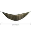LSOAARRT Night Protector Ultralight Hammock Underquilt, Full Length Camping Quilt for Hammocks Warm 3-4 Seasons, Weighs only 800g, Great for Camping Hiking Backpacking Traveling Beach view 3
