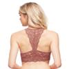Mia Lace Bralette for Women, Unpadded and Unlined Wireless Bra, Perfect Racerback Everyday Lingerie (X-Large, Pecan) view 2