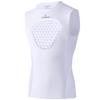 Londkaron Youth Elite Chest Protector Shirt, Padding on Chest for Baseball, Softball & Football (Large, White) view 1