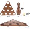 Shuffleboard Bowling Pin Set with Carry Bag view 3