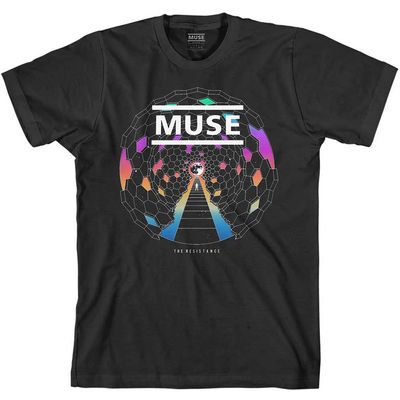 Muse 'Resistance Moon' (Black) T-Shirt (X-Large)