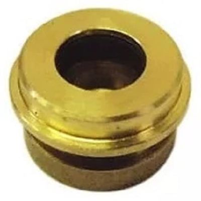 KUWAHARA Bicycle Adapter for Hirame Pump Head 16U Schrader Unit, Gold