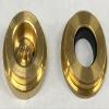 KUWAHARA Bicycle Adapter for Hirame Pump Head 16U Schrader Unit, Gold view 2