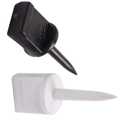 20pcs Archery Target Outdoor Accessories Target Pin Fixed Pin Rain Shoe Covers Bicycle Torch Holder Toilet Lid Decals Archery Nail Outdoor Archery Accessories White