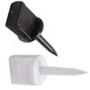 20pcs Archery Target Outdoor Accessories Target Pin Fixed Pin Rain Shoe Covers Bicycle Torch Holder Toilet Lid Decals Archery Nail Outdoor Archery Accessories White