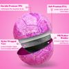 Size 4 Soccer Ball Glitter Pink - Kids Aged 4-6 6-8 8-12 Outdoors Sports Training Ball Recreation Playing Ball Teens Girls Children Youth Back to School Birthday view 4