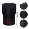 Keymall Hibachi Chef Tall Hat and Apron Costume Set with Headband Tie for Japanese Cuisine Lovers and Hibachi Enthusiasts view 2