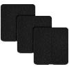 3 Pieces Molle Patches Panel Attachment Tactical Backpack Patches Display Board Black Molle Holder for Backpacks Military Army Hook and Loop Visor Cover view 1
