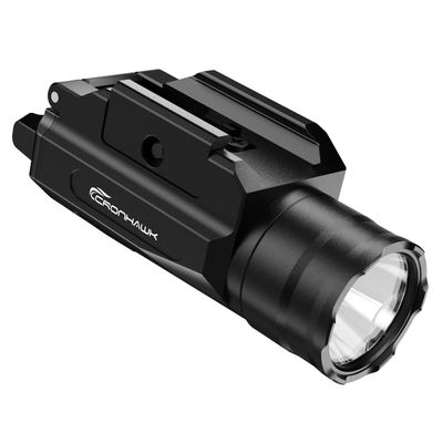 CRONHAWK 1350 Lumens Pistol Light Rail Mounted Flashlight, Rechargeable Gun Flashlights for Pistol Airsoft