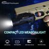 CRONHAWK 1350 Lumens Pistol Light Rail Mounted Flashlight, Rechargeable Gun Flashlights for Pistol Airsoft view 2