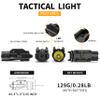 CRONHAWK 1350 Lumens Pistol Light Rail Mounted Flashlight, Rechargeable Gun Flashlights for Pistol Airsoft view 4