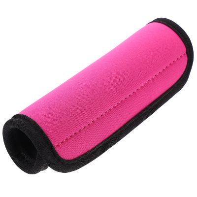 NineFit Basics Suitcase Handle Cover Neoprene Luggage Handle Wraps for Comfortable Grip and Protection Travel Bag Covers for Business Trips Camping Hiking 6.1X5.7X0.4 Inch