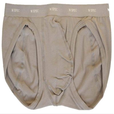 MSPEC Men's Bikini 3D-Crotch Breathable/Comfortable MS-17 Bikini Grey XXL