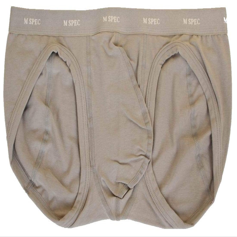 MSPEC Men's Bikini 3D-Crotch Breathable/Comfortable MS-17 Bikini Grey XXL
