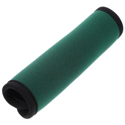 NineFit Basics Neoprene Handle Wrap, Luggage Handle Wrap Travel Bag Handle Covers, Luggage Grip Identifiers Suitcase Wraps Luggage Accessories(Green)