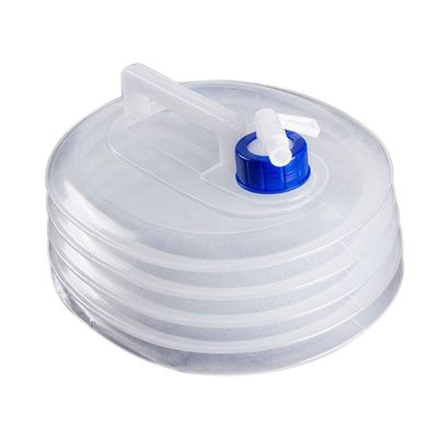 3/5/8/10/15L Collapsible Water Container Outdoor Hiking Fishing Foldable Water Bag Camping Water Tank Bucket (Color : 5 liters)