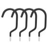 EVTSCAN 4pcs Metal Bike Wall Mount Storage Holders Garage Bicycle Hanger Hook Bracket Accessories view 2