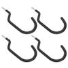 EVTSCAN 4pcs Metal Bike Wall Mount Storage Holders Garage Bicycle Hanger Hook Bracket Accessories view 4