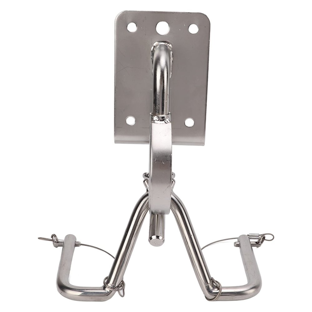 EVGATSAUTO Boat Snap Davit, 304 Stainless Steel Quick Boat Snap Davits Marine Hardware for Dinghy Instant Lock System