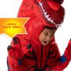 Jazwares MARVEL'S SPIDER-REX INFLATABLE COSTUME - Inflatable Child Halloween Costume of Spider-Rex Dinosaur Standard view 2