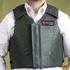 HILASON Unisex Adult Black Leather Sleeveless Protective Riding Vest | Large view 3