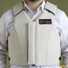 HILASON Safety Bull Riding Vest Protective Leather White | Equestrian Unisex Rodeo Men & Women view 3