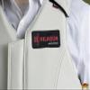 HILASON Safety Bull Riding Vest Protective Leather White | Equestrian Unisex Rodeo Men & Women view 4