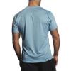 Arctic Cool Mens Crew Neck Instant Cooling Moisture Wicking Performance UPF 50+ Short Sleeve Shirt | Lightweight Breathable Tshirt for Running, Workout, Exercise, Fishing, Coastal Blue Fusion, XXL view 2