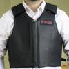 HILASON Safety Bull Riding Vest Protective Leather Black | Equestrian Unisex Rodeo Men & Women view 3