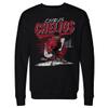 500 LEVEL Chris Chelios Sweatshirt (Crew Sweatshirt, XX-Large, Black) - Chris Chelios Chicago Comet WHT view 1