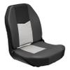 Wise 3340-1788 Quantum Series Fold Down Fishing Boat Seat, Jazz Black/Marble Grey/Charcoal view 1