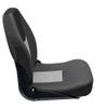Wise 3340-1788 Quantum Series Fold Down Fishing Boat Seat, Jazz Black/Marble Grey/Charcoal view 3
