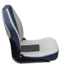 Wise 3340-1789 Quantum Series Fold Down Fishing Boat Seat, Mariner Blue/Charcoal/Marble Grey view 3