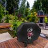 NFL Rico Industries Washington Commanders Deluxe Grill Cover Deluxe Vinyl Grill Cover - 68" Wide/Heavy Duty/Velcro Staps view 2