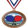 2.75" Pickleball Medal Awards, Bronze Vega Pickleball Team Trophy Awards Includes Free Neck Ribbon 100 Pack Prime view 1