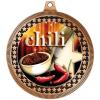 2.75" Chili Pot Medal Awards, Bronze Vega Chili Pot Team Trophy Awards Includes Free Neck Ribbon 100 Pack Prime view 2