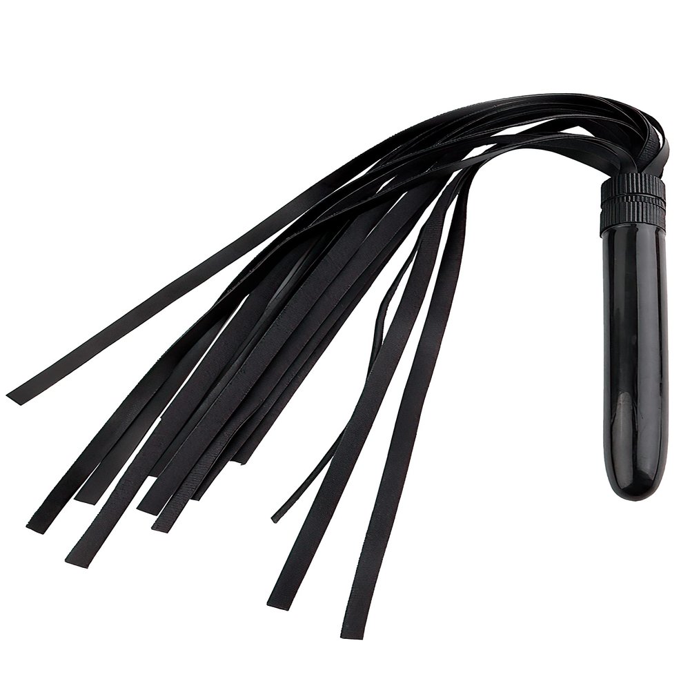 Horse Crop Leather 11.8'' Whip Leather, Riding for Horses, Couples, Black