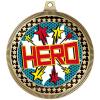 2.75" Hero with Stars Medal Awards, Gold Vega Hero with Stars Team Trophy Awards Includes Free Neck Ribbon 100 Pack Prime view 2