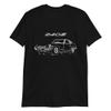 1971 Datsun 240z JDM Vintage Collector Car Short-Sleeve Unisex T-Shirt Black