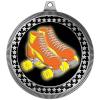 2.75" Roller Skate Medal Awards, Silver Vega Roller Skate Team Trophy Awards Includes Free Neck Ribbon 100 Pack Prime view 2